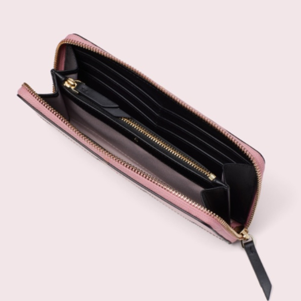 Kate Spade Intarsia Scallop continental wallet - Picture 3 of 4